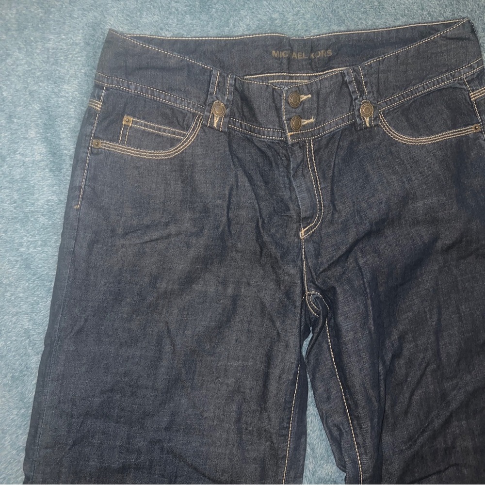 Womens Michael Kors Jeans Dark Wash Size 12 RN # 11818 - Picture 5 of 8